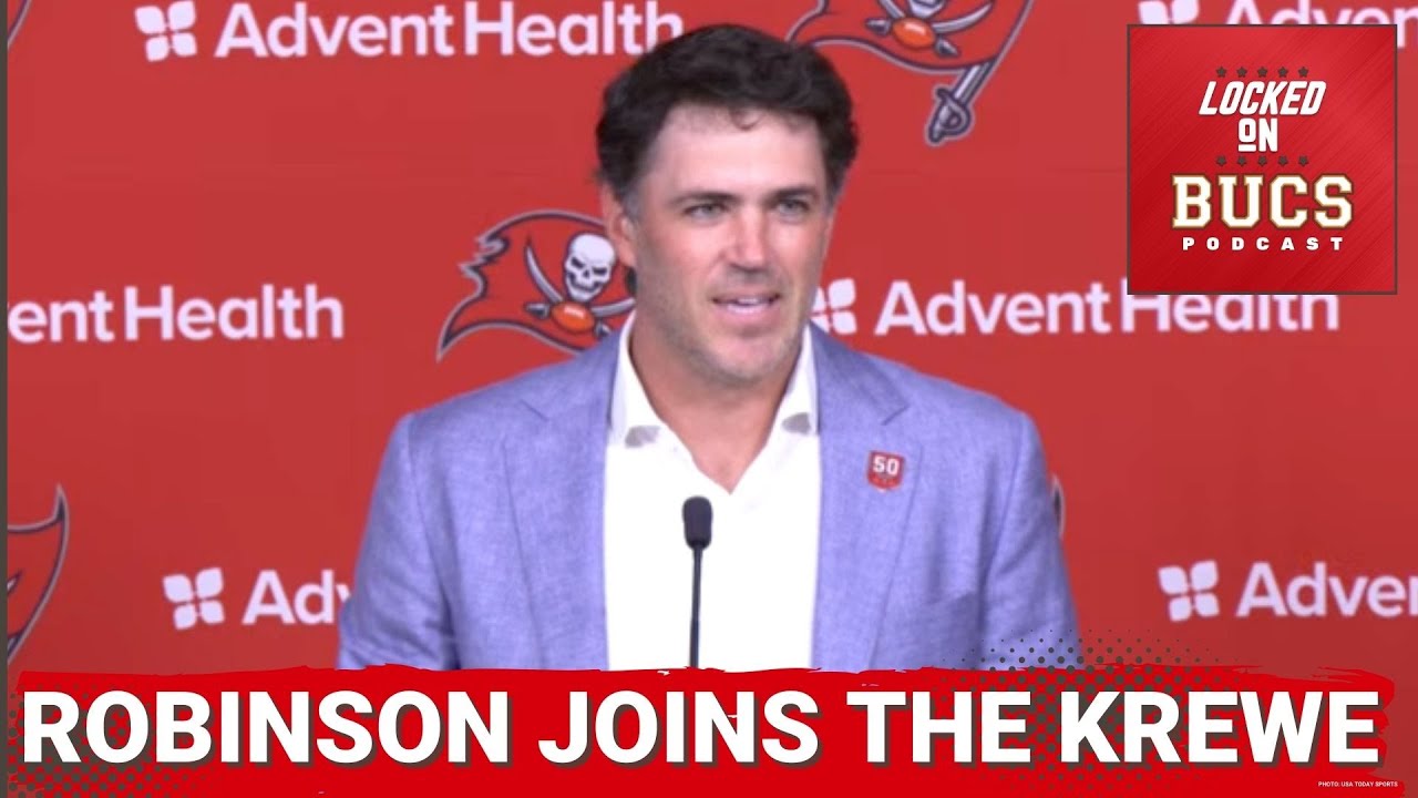 Zac Robinson OFFICIALLY INTRODUCED as Bucs Offensive Coordinator | Robinson's Philosophy EMERGES