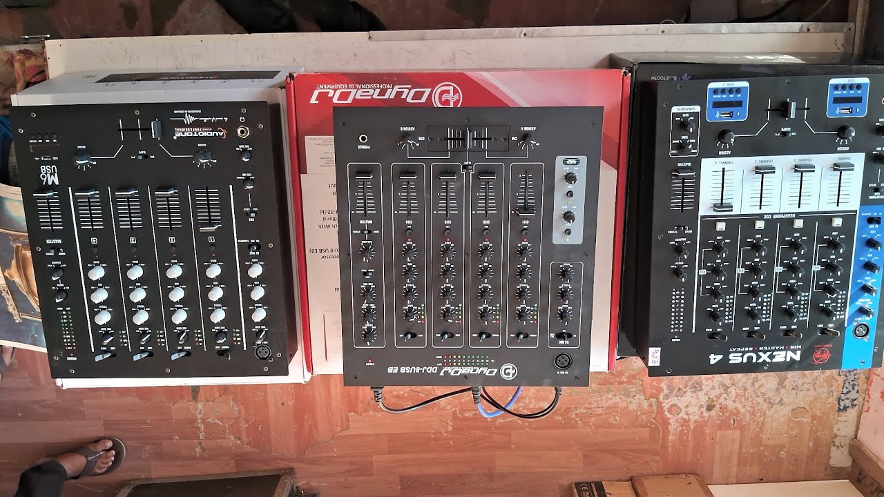 एरॉन्स डीजे मिक्सर और डायनेटेक डीजे मिक्सर कौन सा है बेस्ट?😇#aeronsdjmixer#dynatakdjmixer#audiotone