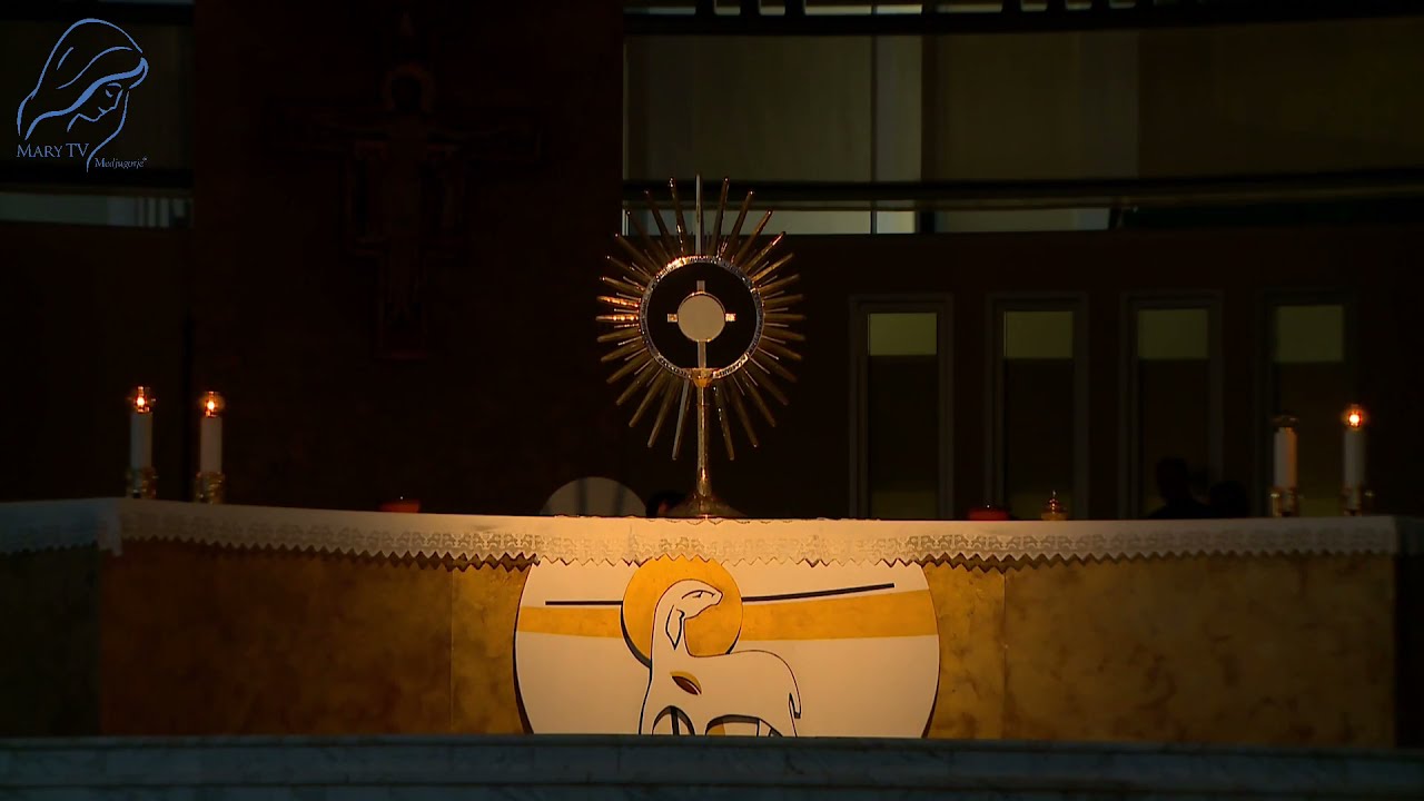Eucharistic Adoration in Medjugorje – 9/18/2021 #Medjugorje