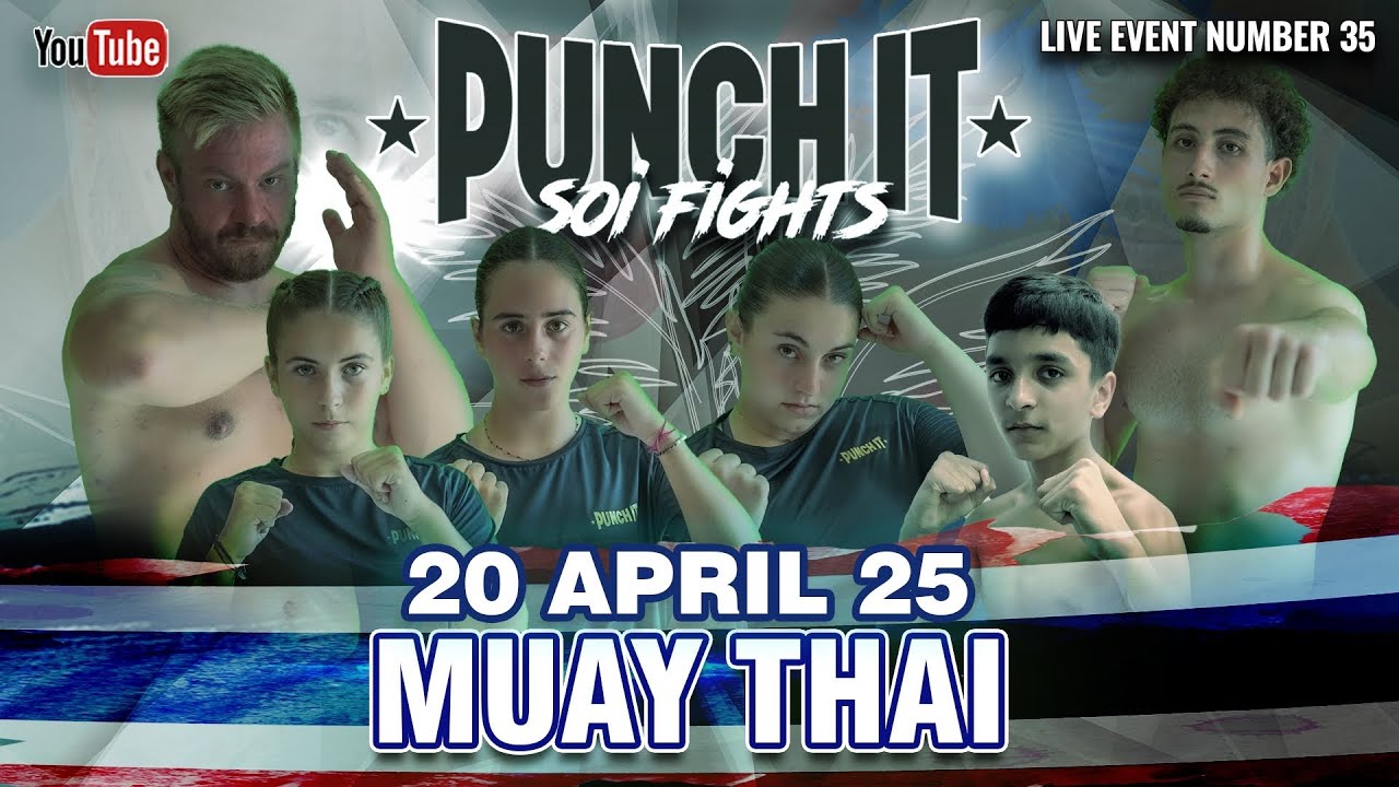 Muay Thai Punch it Soi Fight Thailand - Koh Samui live fight # 35