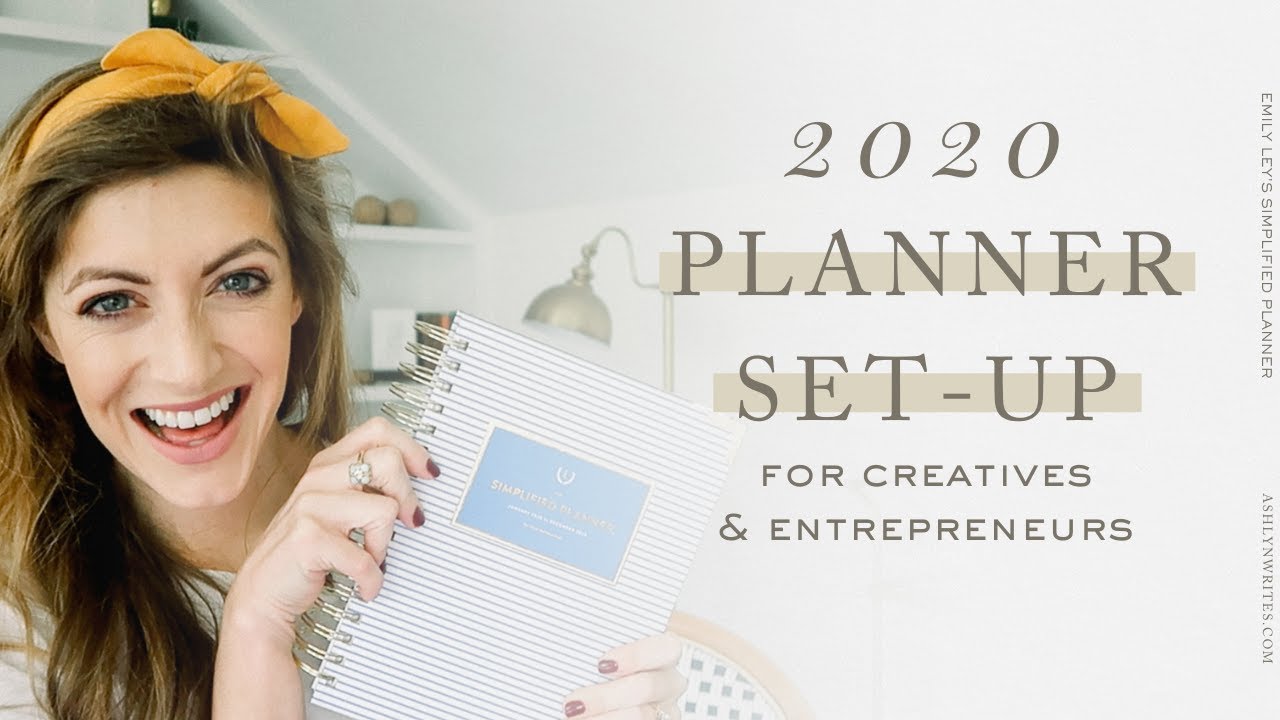 Step-by-Step NEW 2020 Planner Set-up { My Simplified Planner Review! }