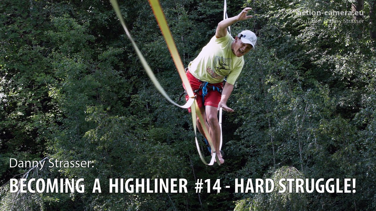 Becoming a Highliner #14 - hard struggle!