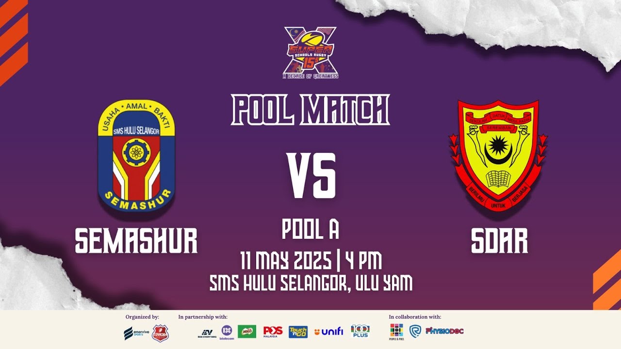 SSR15s - SMS Hulu Selangor vs Sekolah Dato Abdul Razak