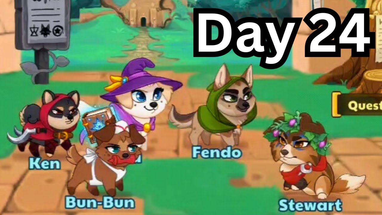 Dungeon Dogs Gameplay - Day 24