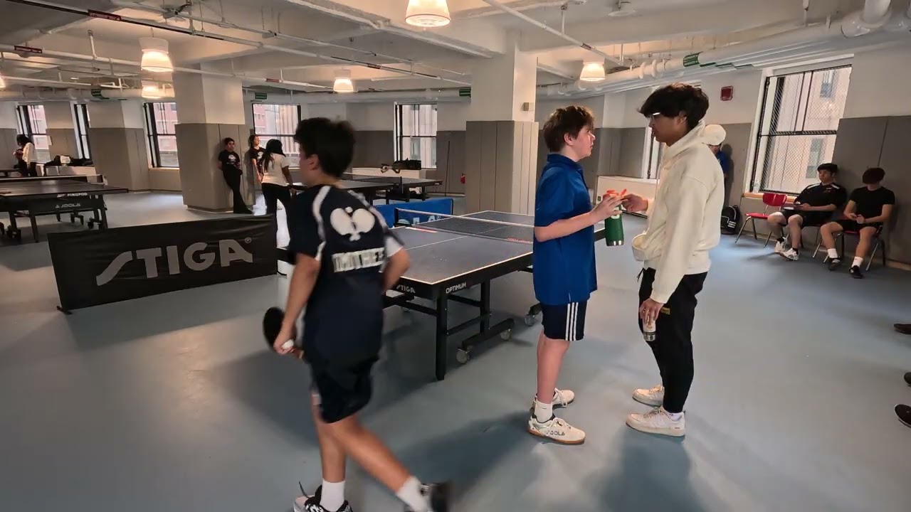 20260124 PSAL Exhibition Showcase - Singles Finals - T. Bermont (BTECH) vs C. Fabel (John Jay)