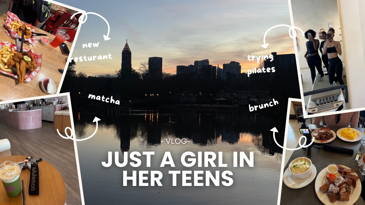 just a girl in her TEENS | pilates, brunch, grocery shopping + more!