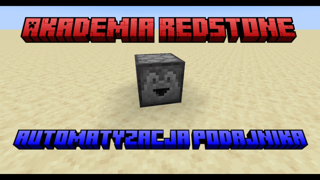 Minecraft 1.21.5 - AUTOMATYZACJA PODAJNIKA - AKADEMIA REDSTONE