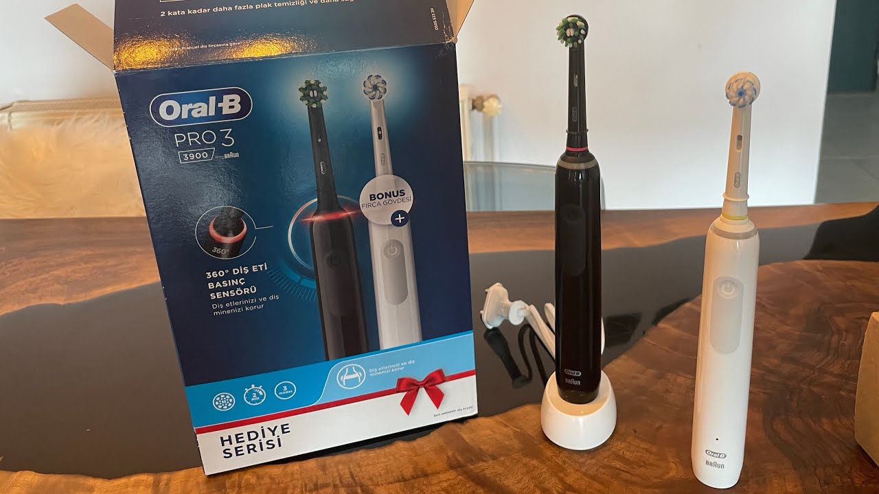 Oral B Pro 3 3900 Diş Fırçası Kutu Açılımı