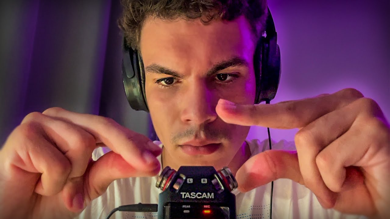 ASMR INTENSE : Sticky Fingers et bruits de mains (au Tascam)