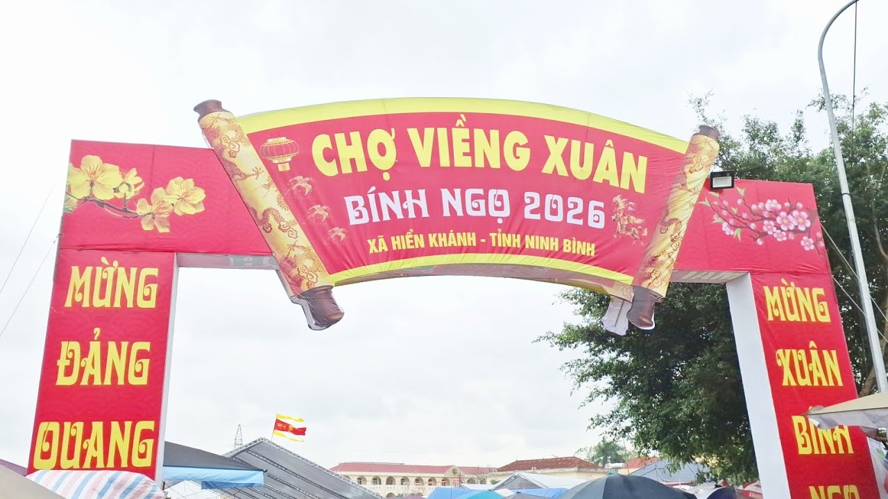 Chợ Viềng Phủ - Lễ Hội Chợ Viềng Xuân Vụ Bản. NB. 23.2.2026.( M7T)