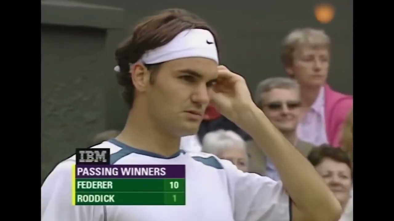 Federer v Roddick | Wimbledon 2005 Final | Roger Federer Career Singles Title #5