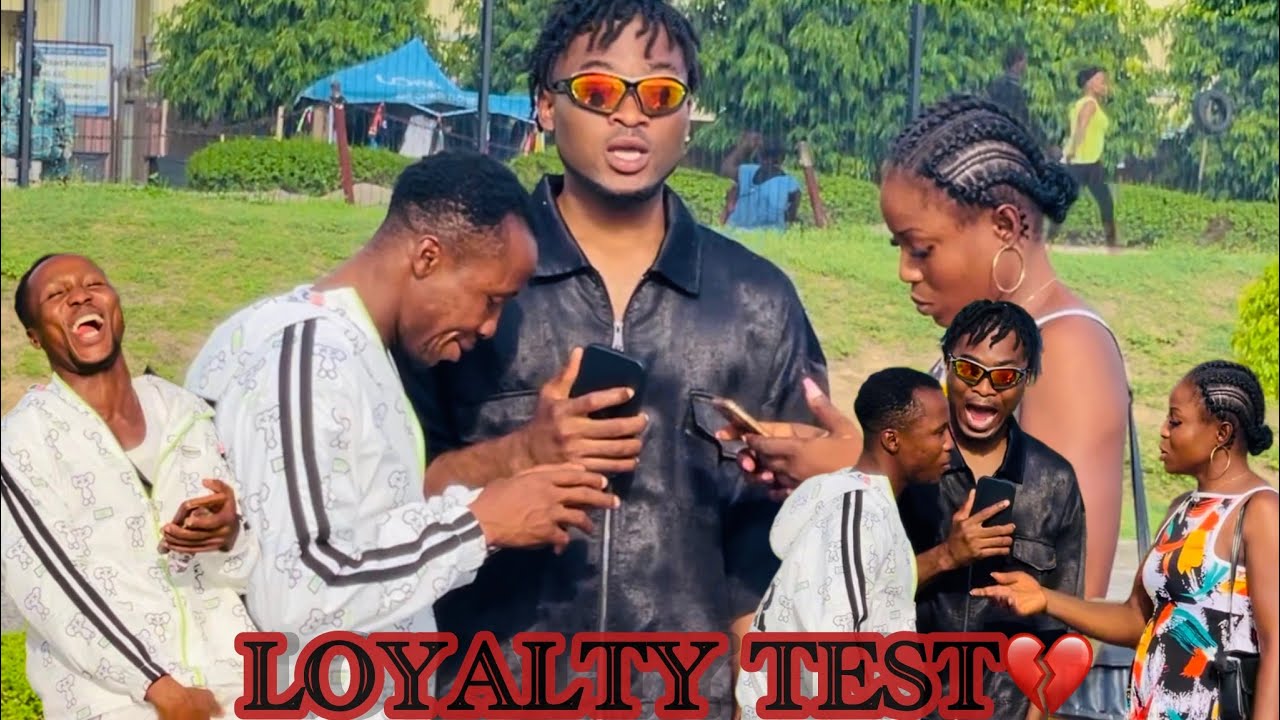 This is a test of loyalty/ making couples switch phones at the mall