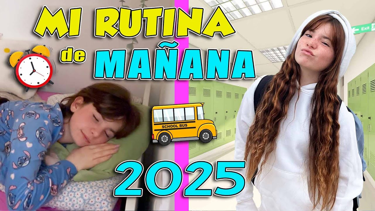 MI RUTINA DE MAÑANA PARA IR A CLASES 2025 ¡100% real! Morning Routine