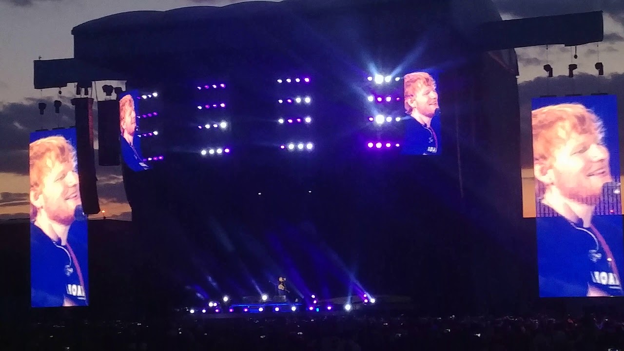Ed Sheeran - I Don't Care [Prague 07.07.2019]