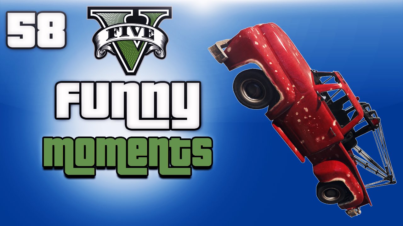 GTA 5 Next Gen Funny Moments Ep. 58 (Грузовой торнадо, Захват инопланетян, Эпический глюк с водой)