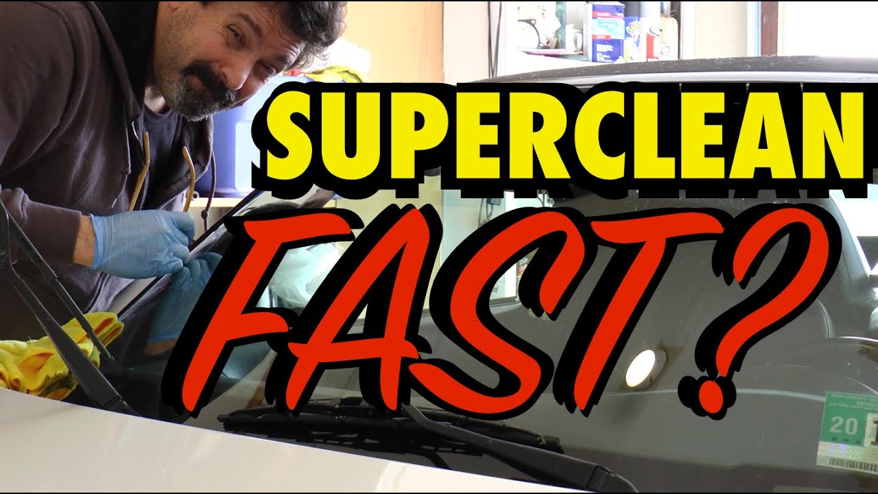Fastest Way to Super Clean Your Windshield?