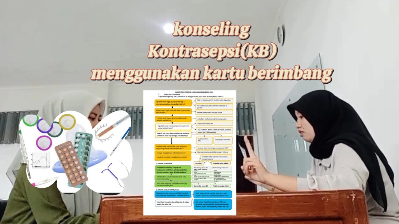 Vidio penjelasan pemilihan alat kontrasepsi yang tepat menggunakan kartu berimbang 