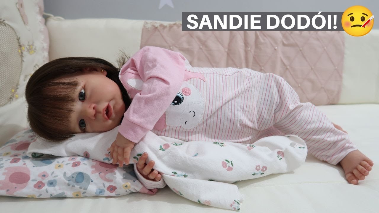 SANDIE NÃO FOI PRA CRECHE PORQUE FICOU DOENTE 🤒