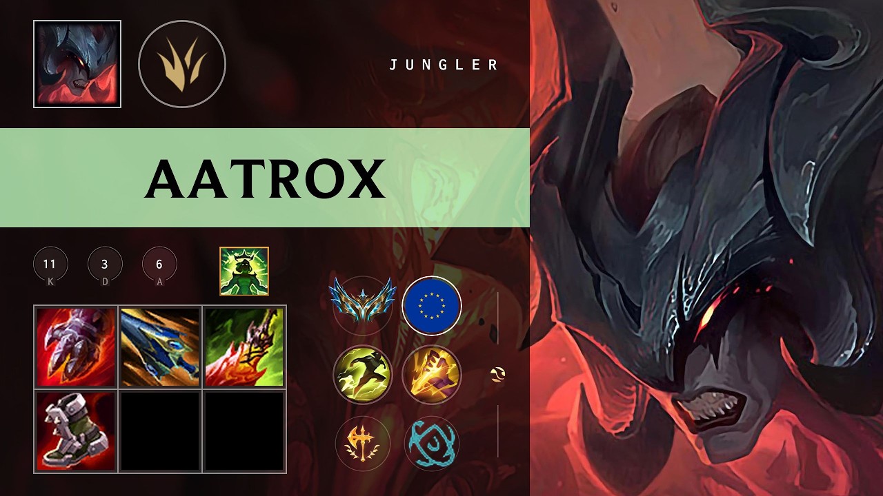 Aatrox Jungle vs Master Yi - EUW Challenger Patch 26.09