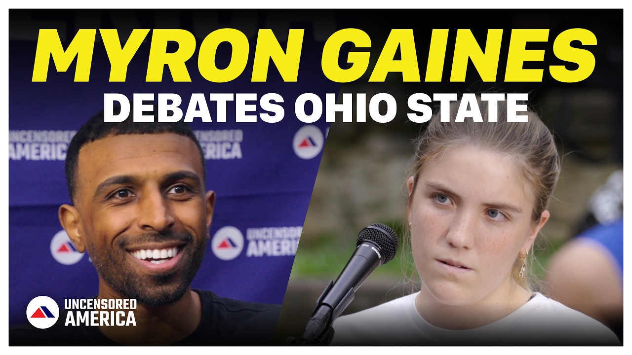 MYRON GAINES Debates Students at Ohio State | Prove Me Wrong
