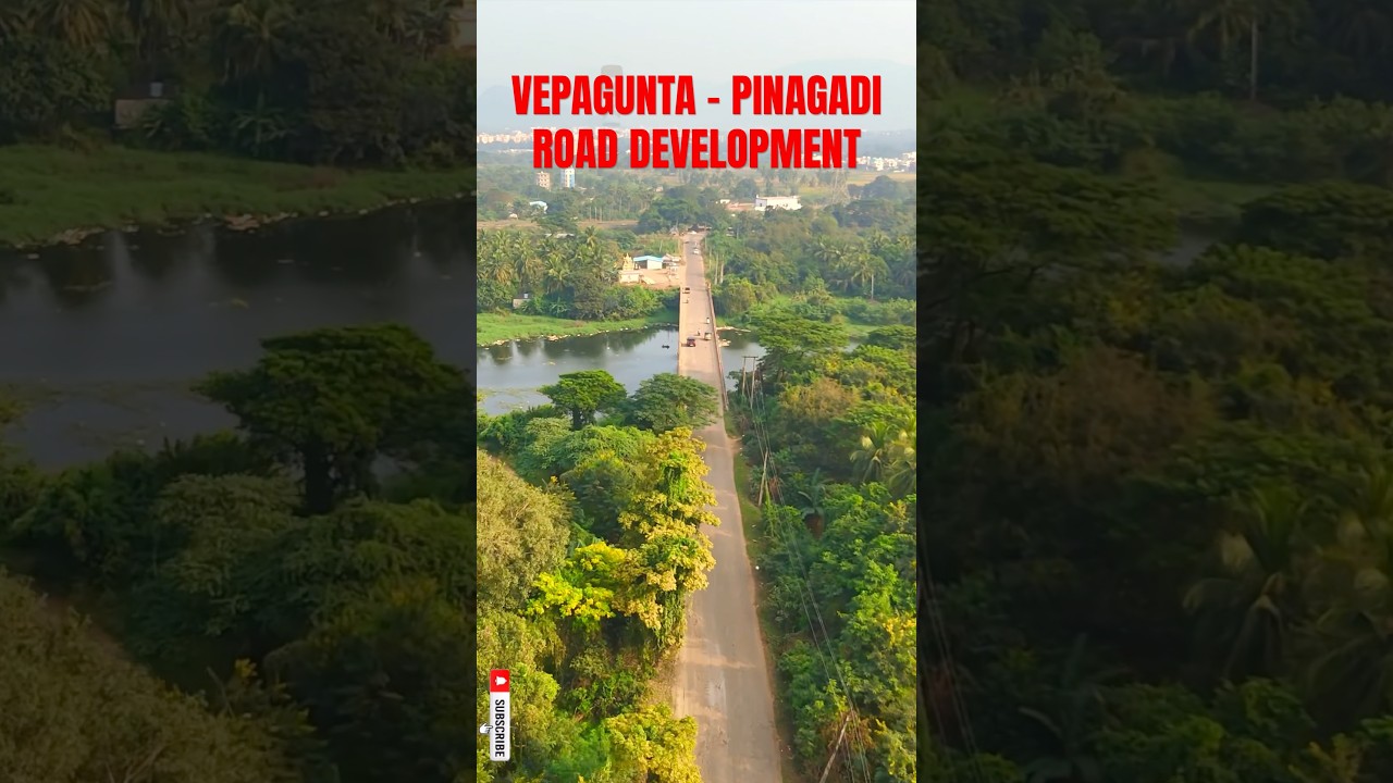 Vepagunta Pinagadi Road Development #viralvideo #road #development #vizag #india #travel #love #need