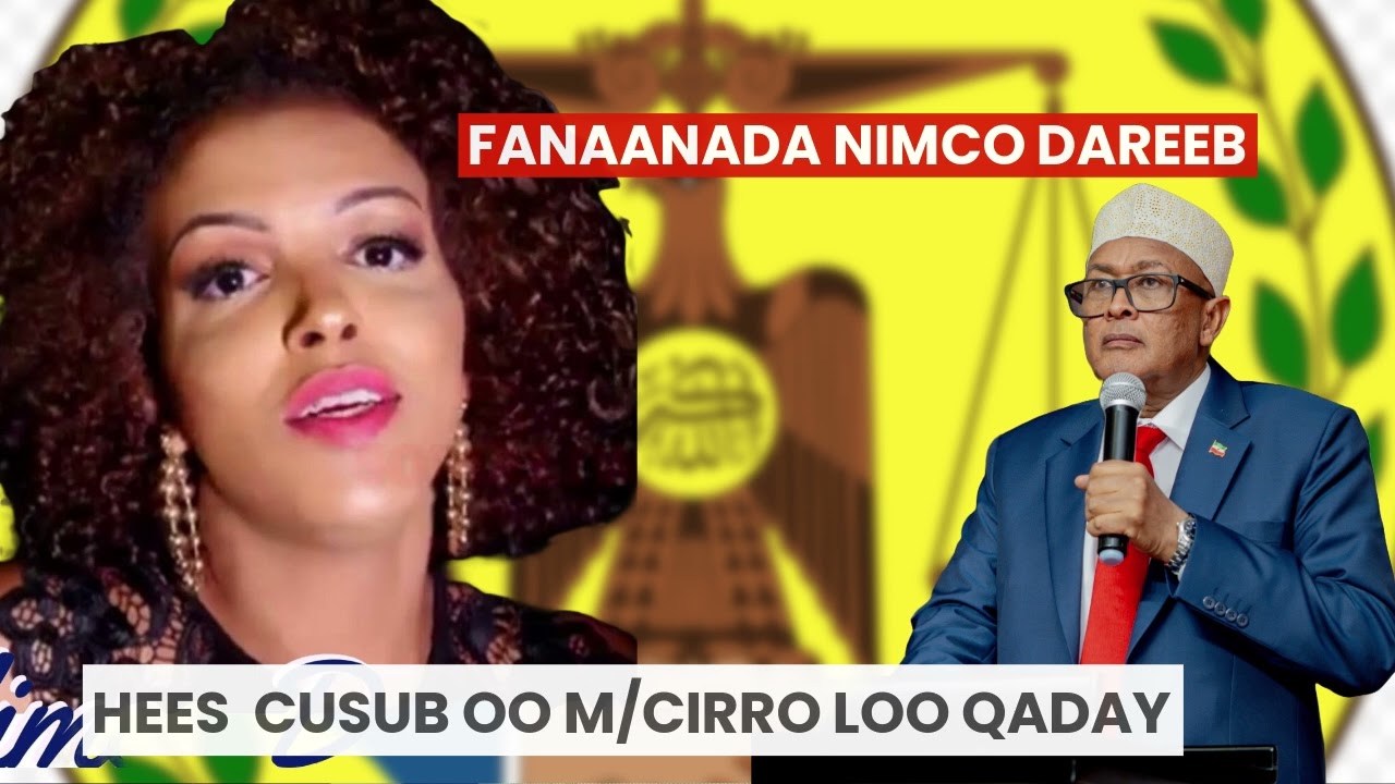 Fanaanada Nimco Dareen oo hees cusub u qaaday Madaxweyne Cirro iyo Xukumadiisa