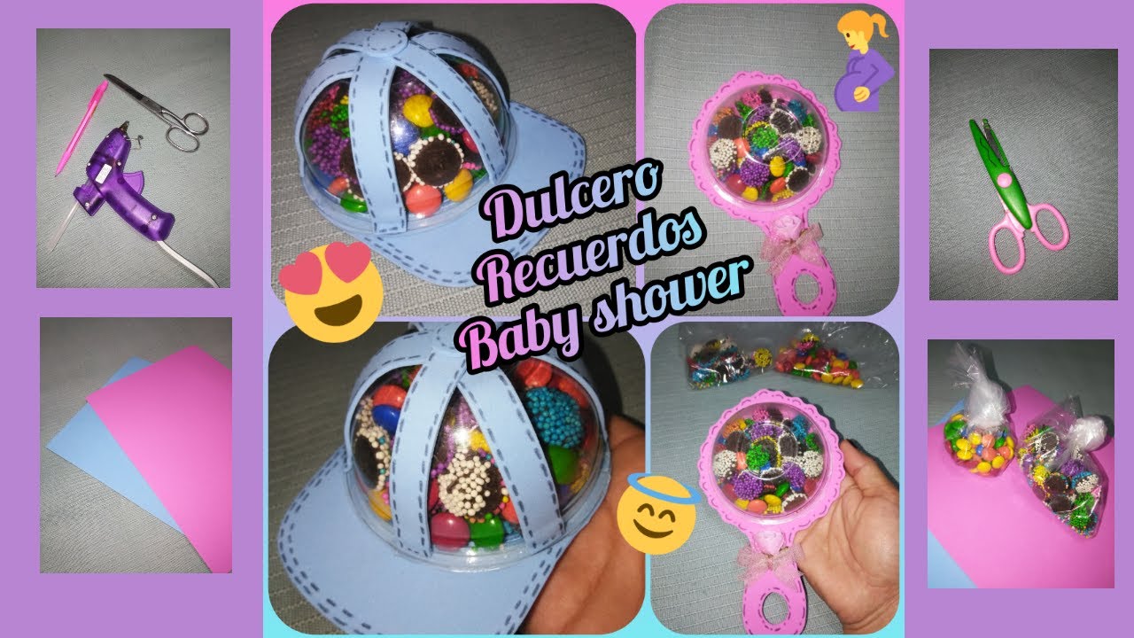 DIY😍Mini dulcero-recuerdos para Baby Shower ❤👶