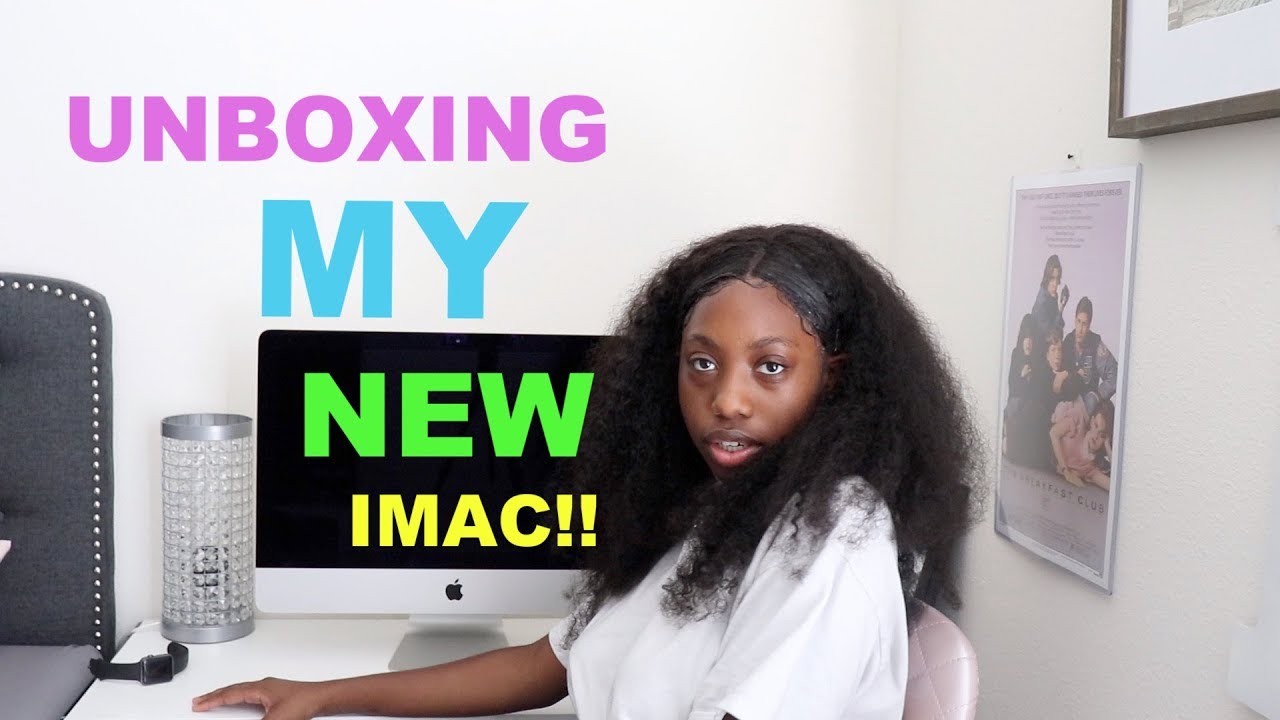 UNBOXING MY IMAC!!! |VERY GHETTO SORRY LOL BUT FUNNY|