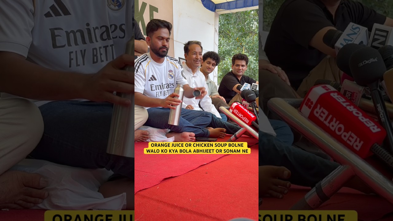 Cockroach Janta Party Protest Video at Jantar Mantar Delhi - Abhijeet Dipke & Sonam Wangchuk CJP