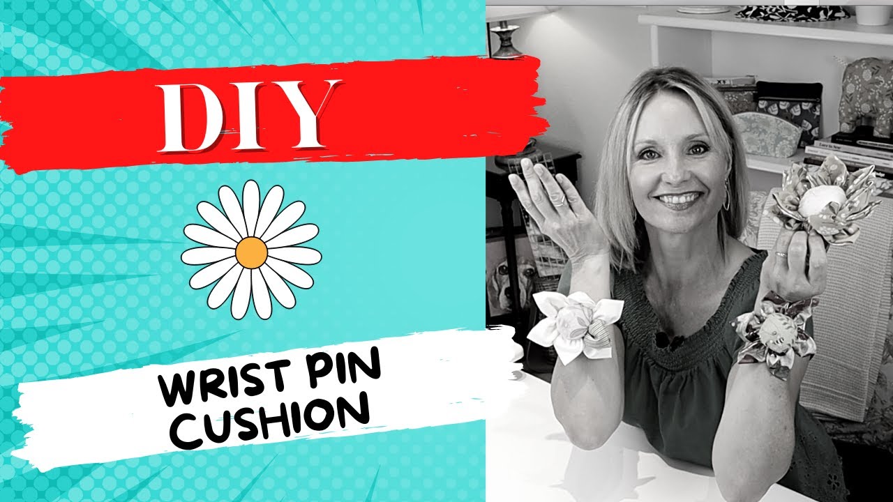 🌸 How to sew a FLOWER pin cushion//EXTREMELY BEAUTIFUL   HD 1080p