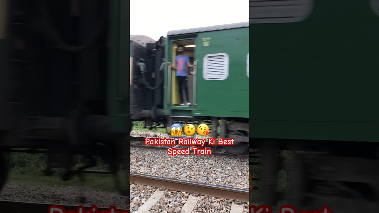 Pakistan Best Speedy Train#hellotrains#train#viralshorts