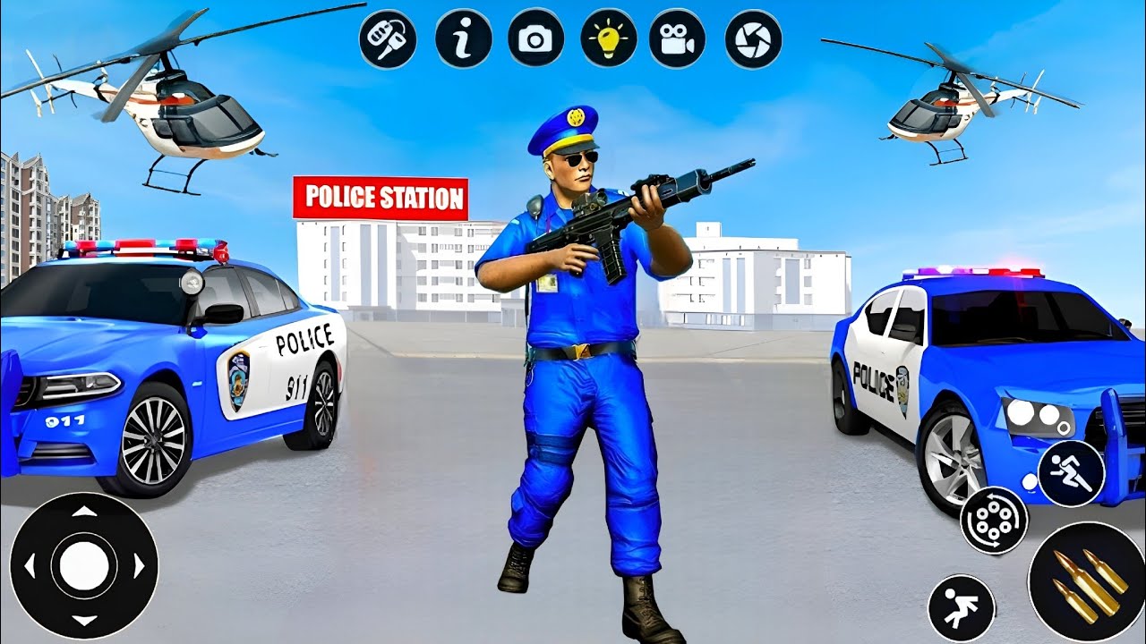 US Police Chase Cop Simulator - Police Car Games 2025 - Android GamePlay