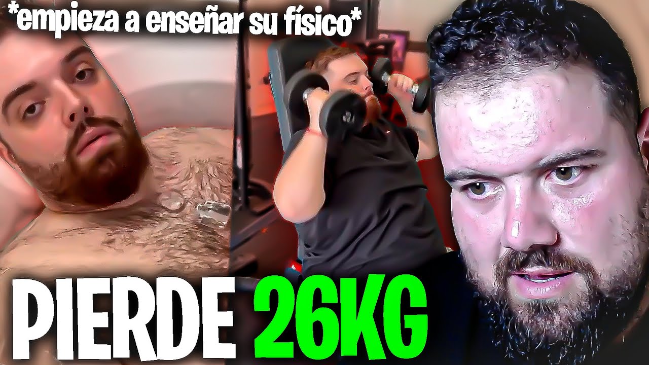 IBAI PIERDE 26KG Y MUESTRA SU FÍSICO