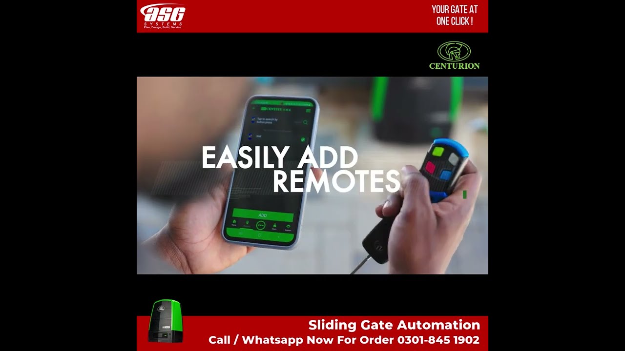 D3 Smart, A Gate Motor