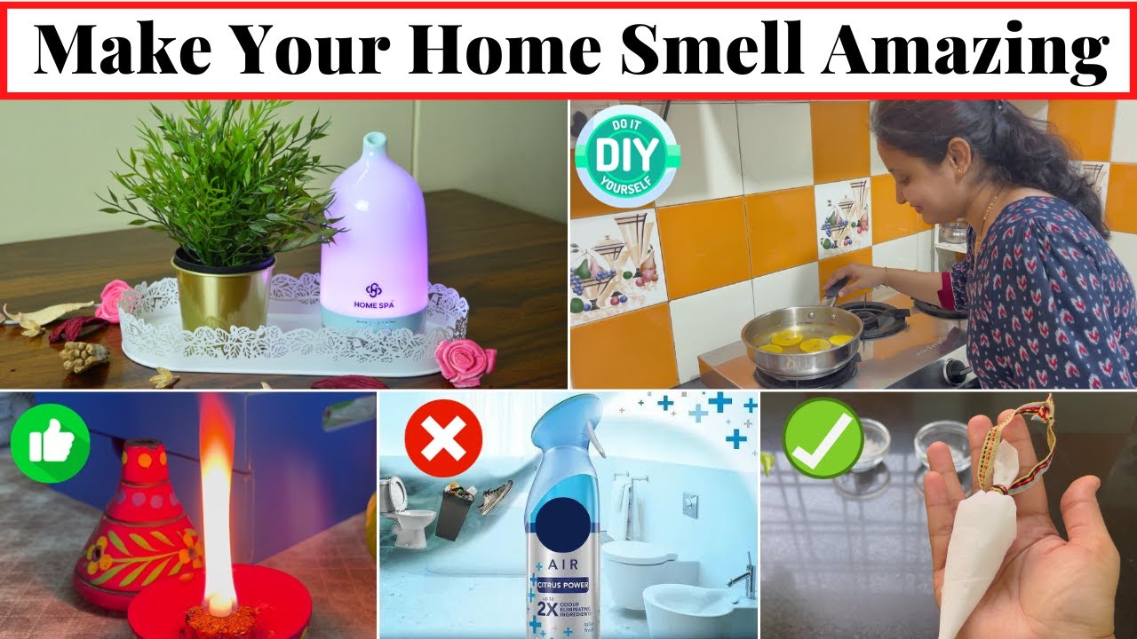 How to Make your Home Smell Amazing | घर को खुशबूदार कैसे बनाये | Homemaking Tips | Urban Rasoi