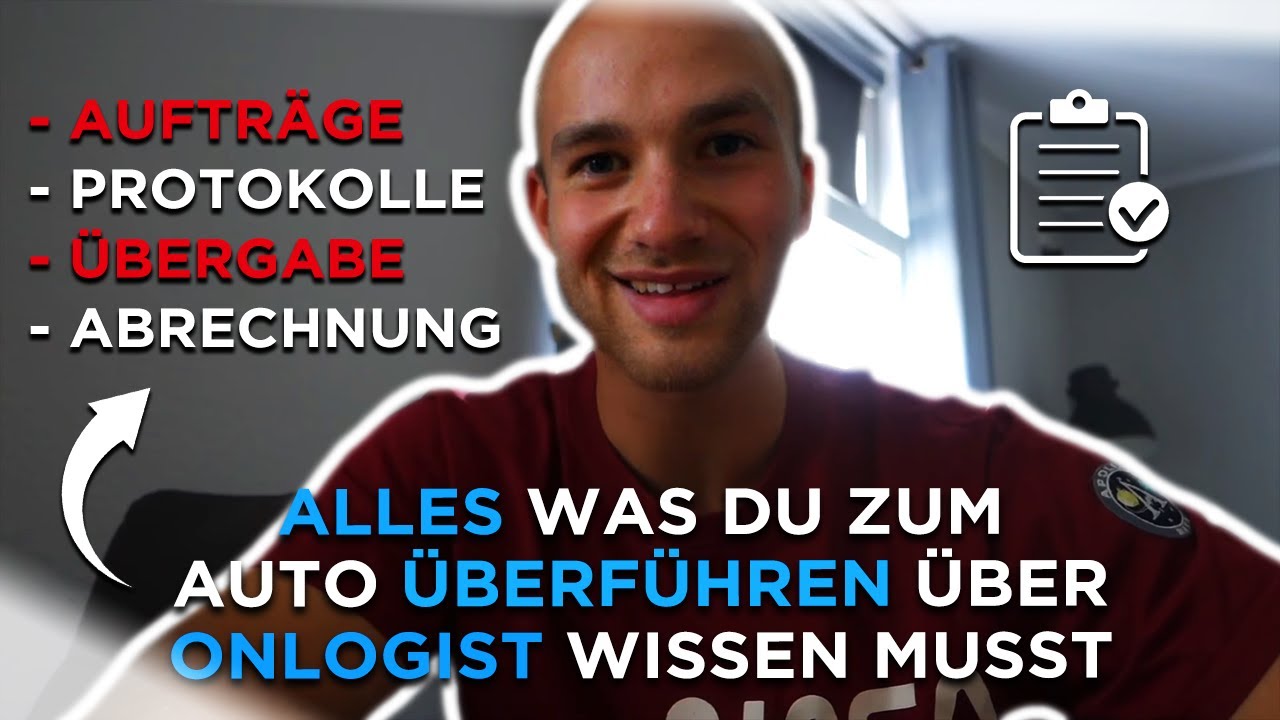 🚗WAS DU ALLES ZUM FAHREN ÜBER ONLOGIST WISSEN MUSST/MIT AUTOFAHREN GELD VERDIENEN/ONLOGIST ERFAHRUNG