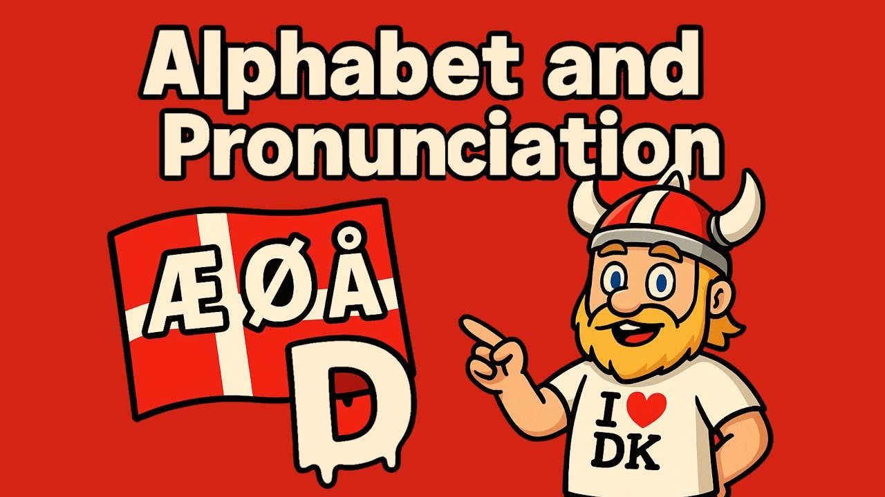 Æ, Ø, Å?! Danish Alphabet and Pronunciation in Under 10 Minutes!