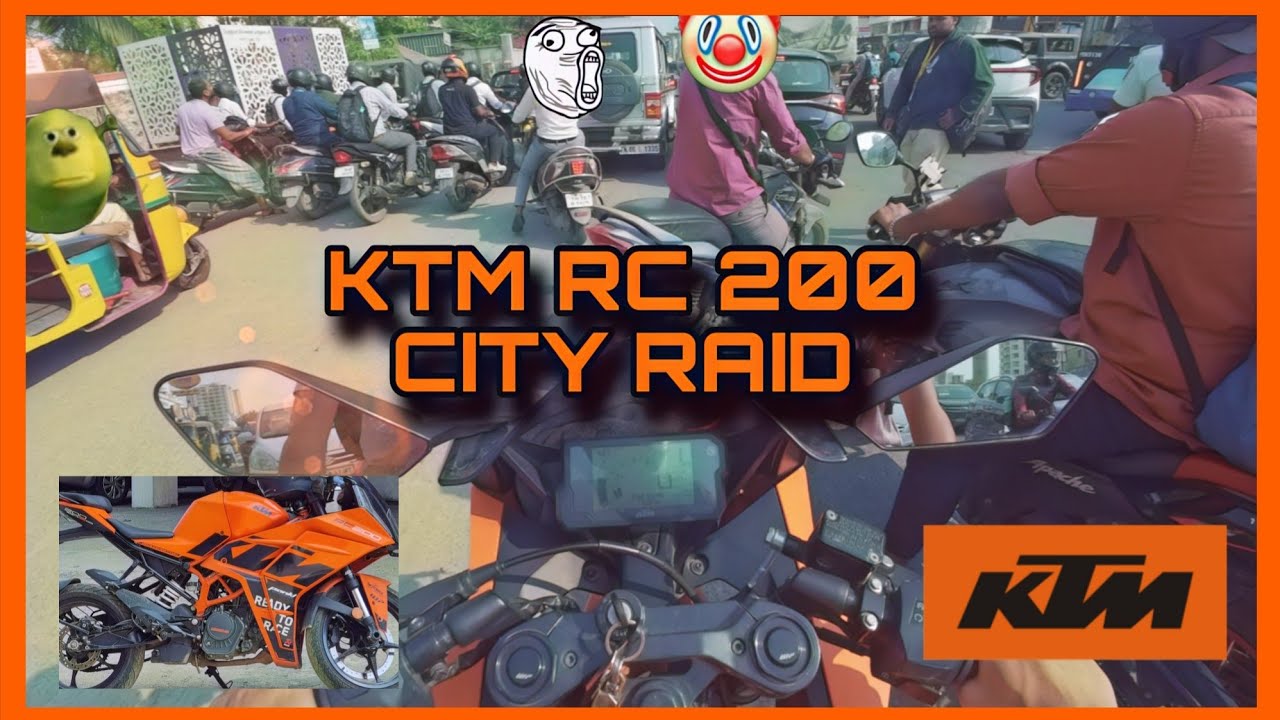 KTM RC 200 City raid #ktm #ktmrc200 #rc200 #ktmrc #ktmlover #bike #bikelover #viral #trending 