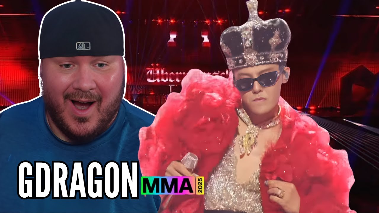 G-DRAGON MMA 2025 😱 | Реакция на культовое выступление