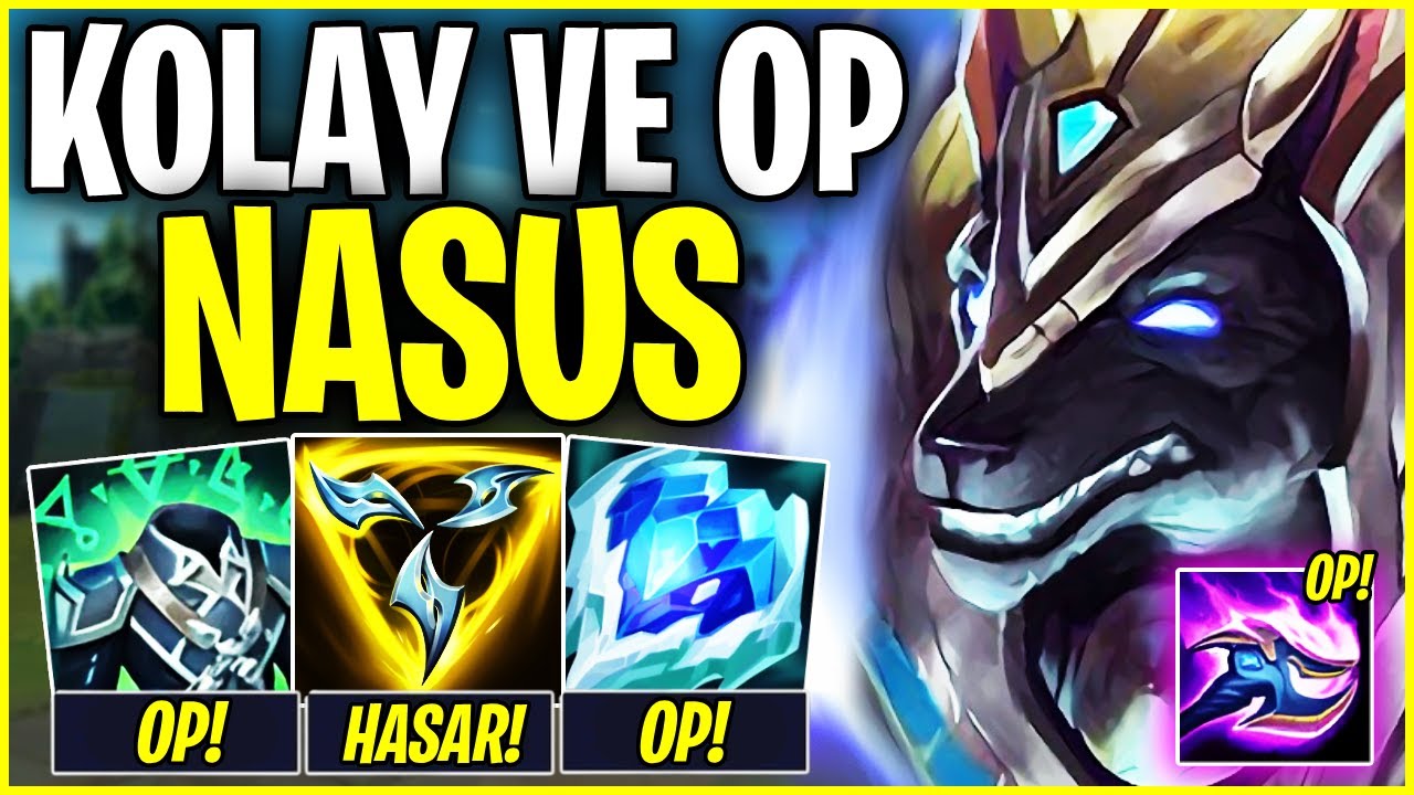 KOLAY VE OP NASUS İLE NASIL HIZLI LİG ATLARSIN GÖSTERİYORUM!