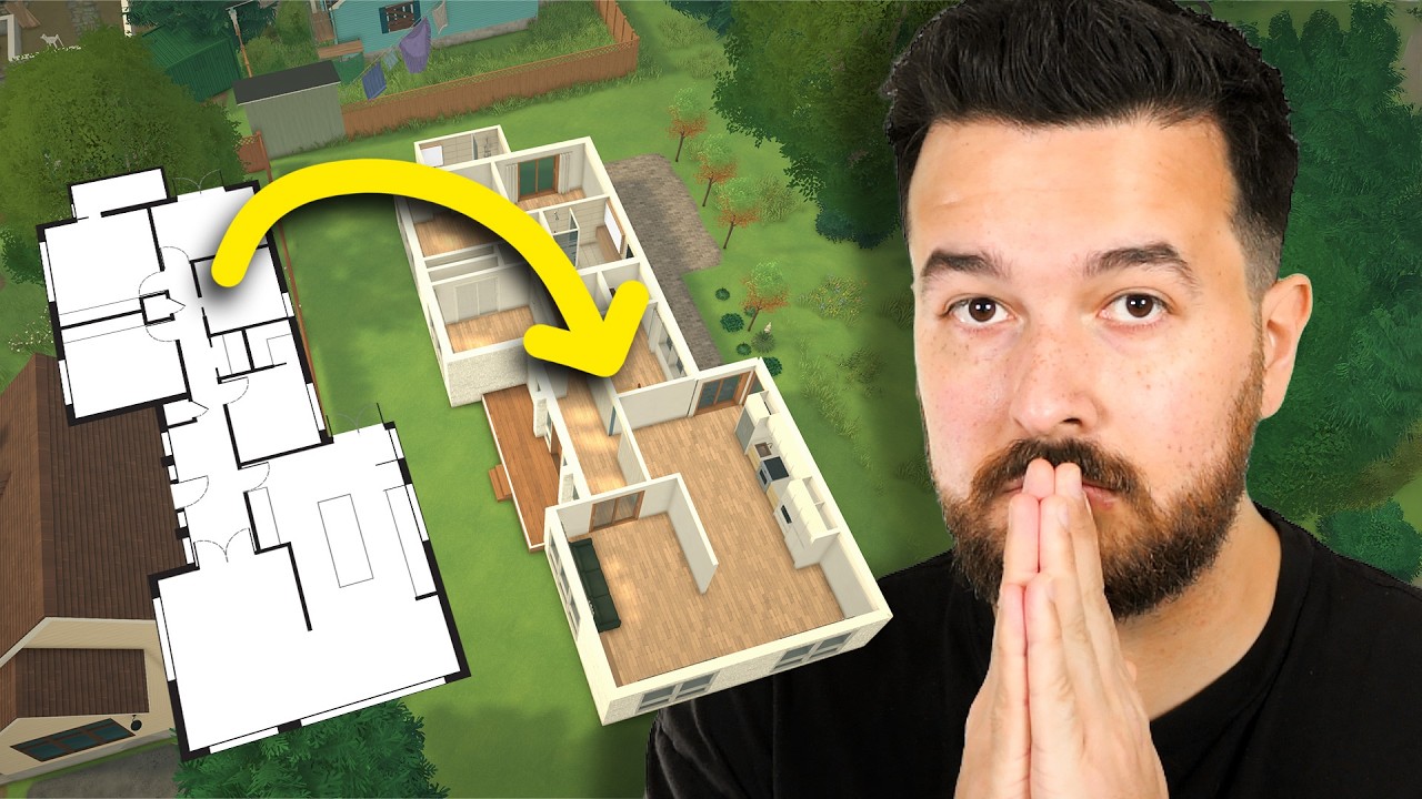 I tried the floorplan challenge in Paralives