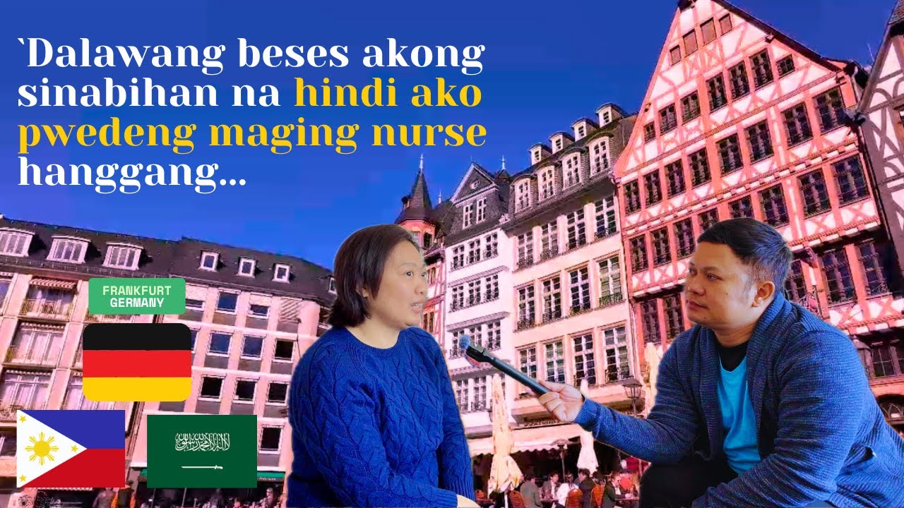 The journey of a Pinoy Frankfurt Nurse in Germany and how she achieved success in Life!