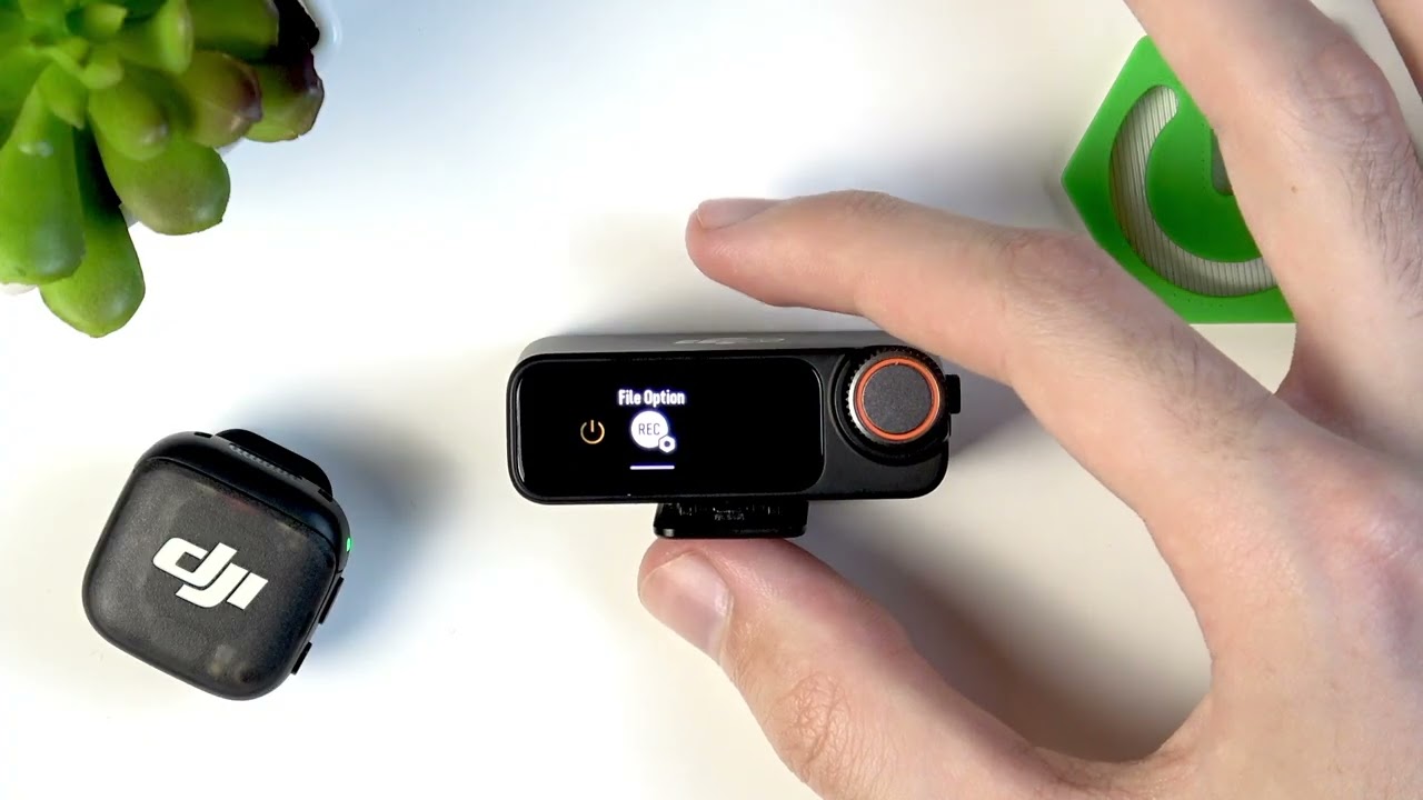 DJI Mic 3 &ndash; How to Change File Option