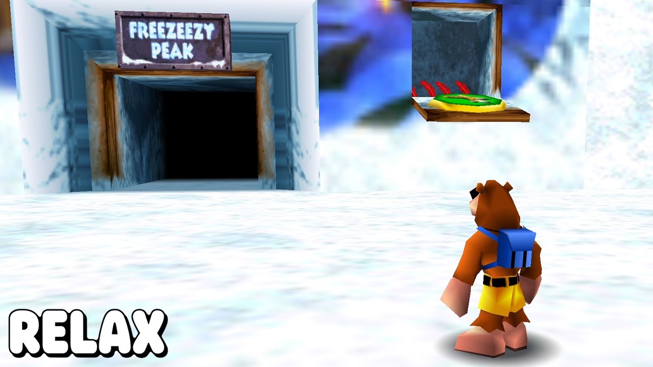 Banjo-Kazooie Relaxing Music & Ambience | Gruntilda's Lair - Freezeezy Peak