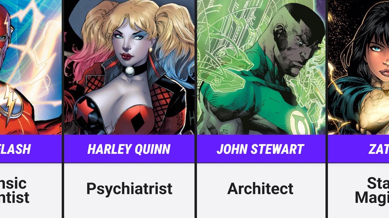 DC Characters and Their Civilian Jobs