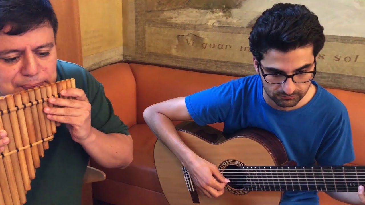 Pan Flute (Miskal) & Microtonal Guitar - Uşşak Saz Semai - Neyzen Salih Dede