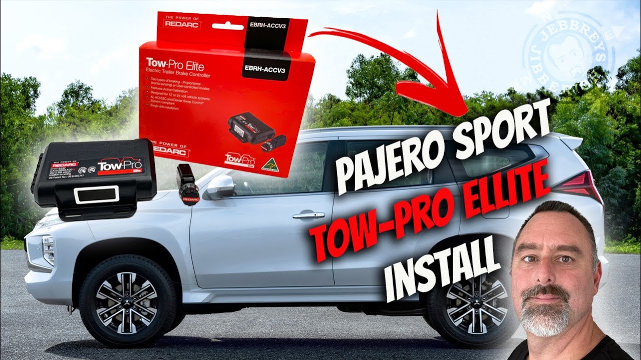MITSUBISHI Pajero Sport: REDARC Tow-Pro Elite & ANDERSON Plug Installation
