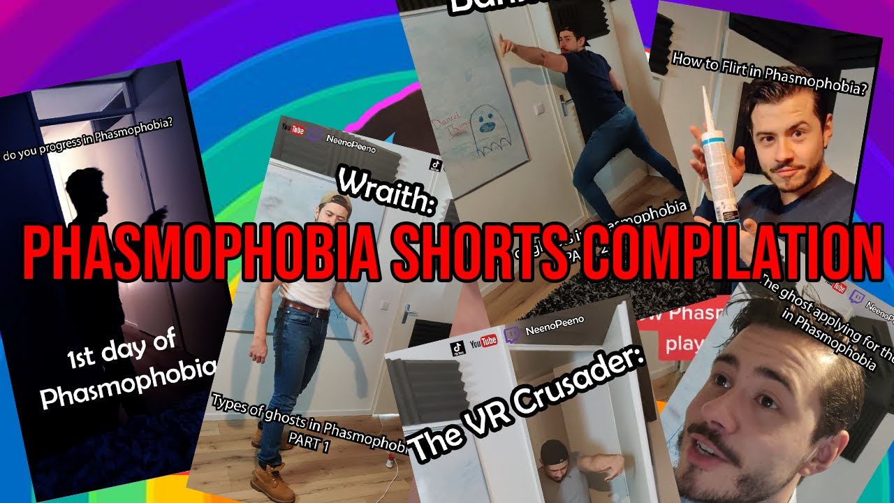 Phasmophobia Comedy SHORTS Compilation (2020-2021) #shorts