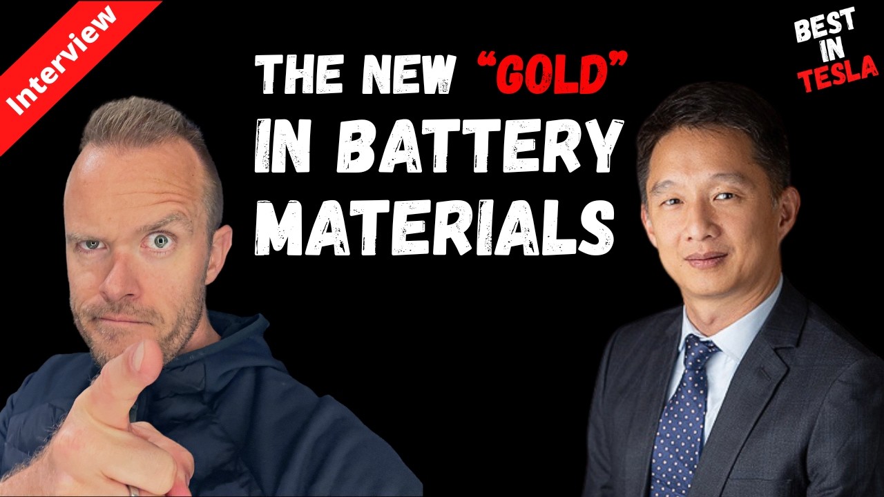 The new “GOLD” in Battery materials that no one is talking about. Interview with a mining expert!