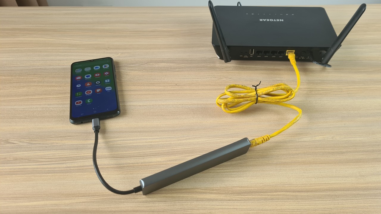 How to share internet from your phone to your router